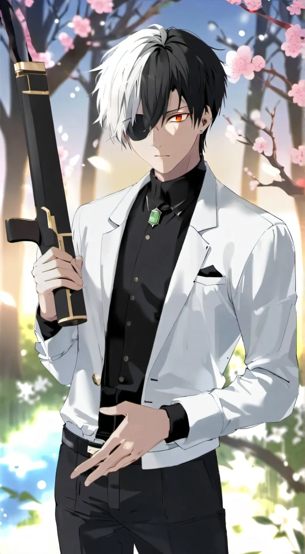 ai character: haru background