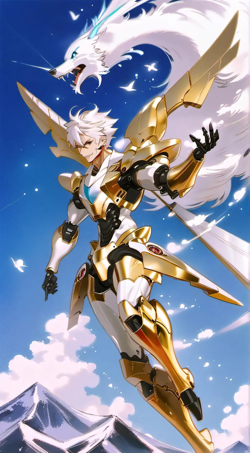 ai character: Bakugo  background