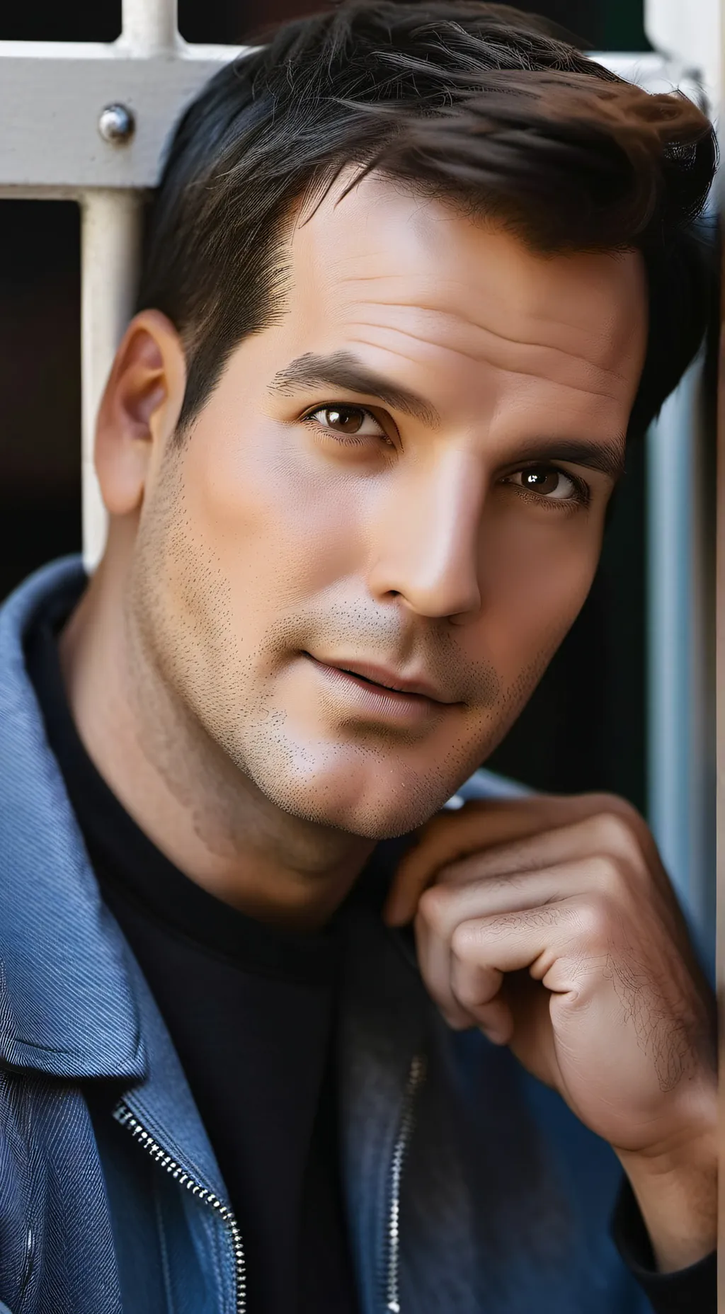 ai character: Tony Dinozzo  background