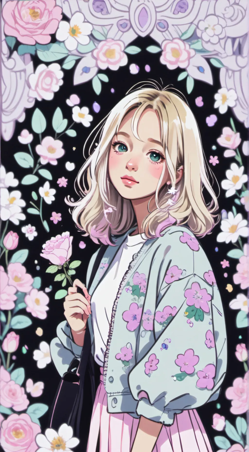 ai character: Ella background