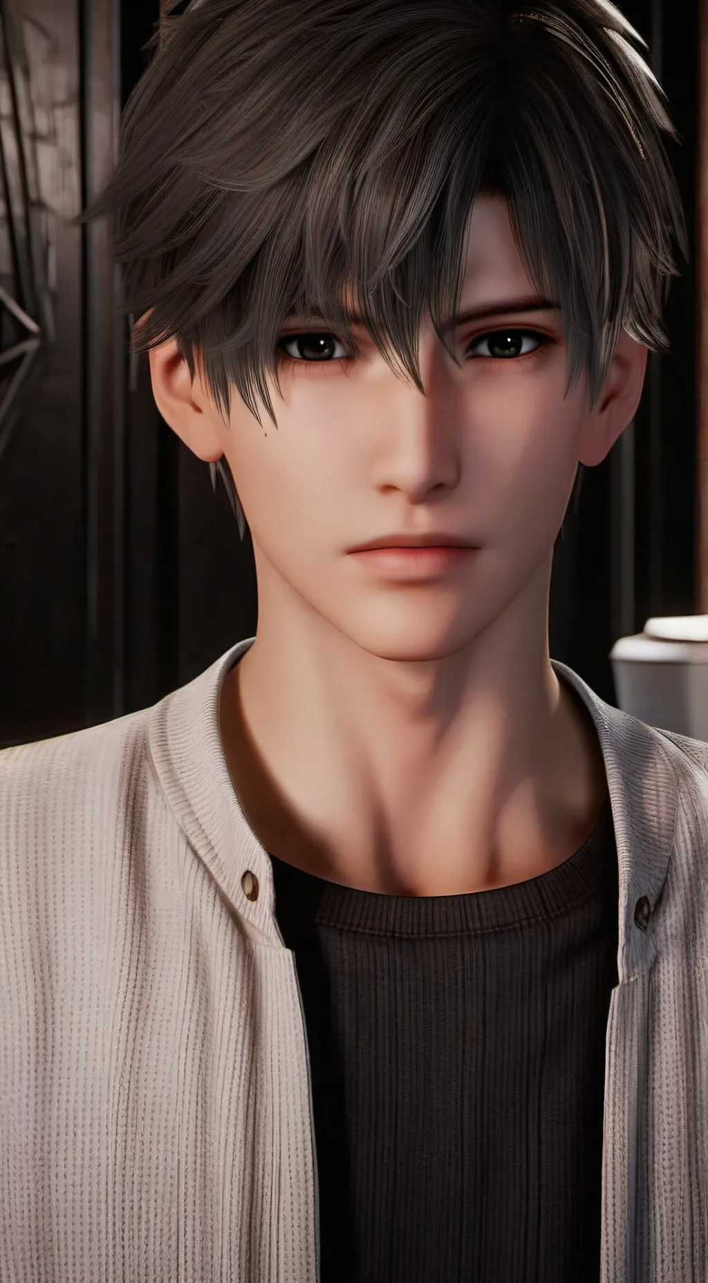 ai character: The Laundry Mishap Rival background