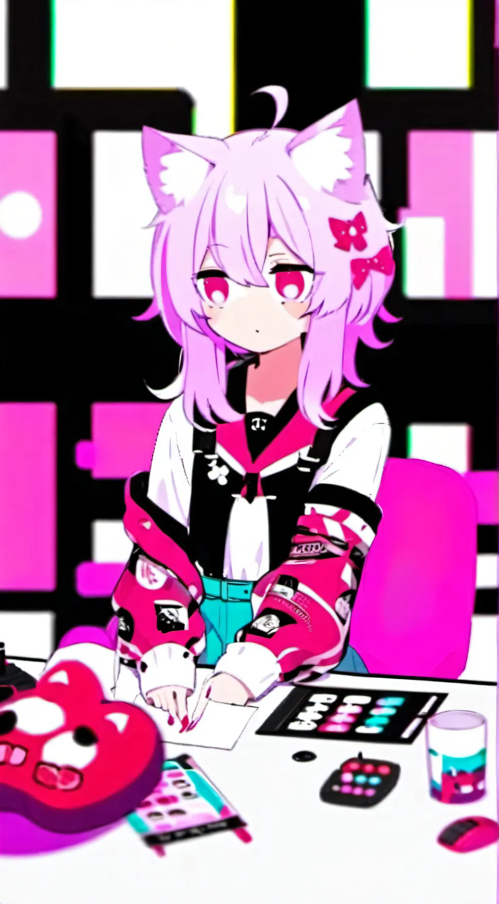 ai character: UWU background