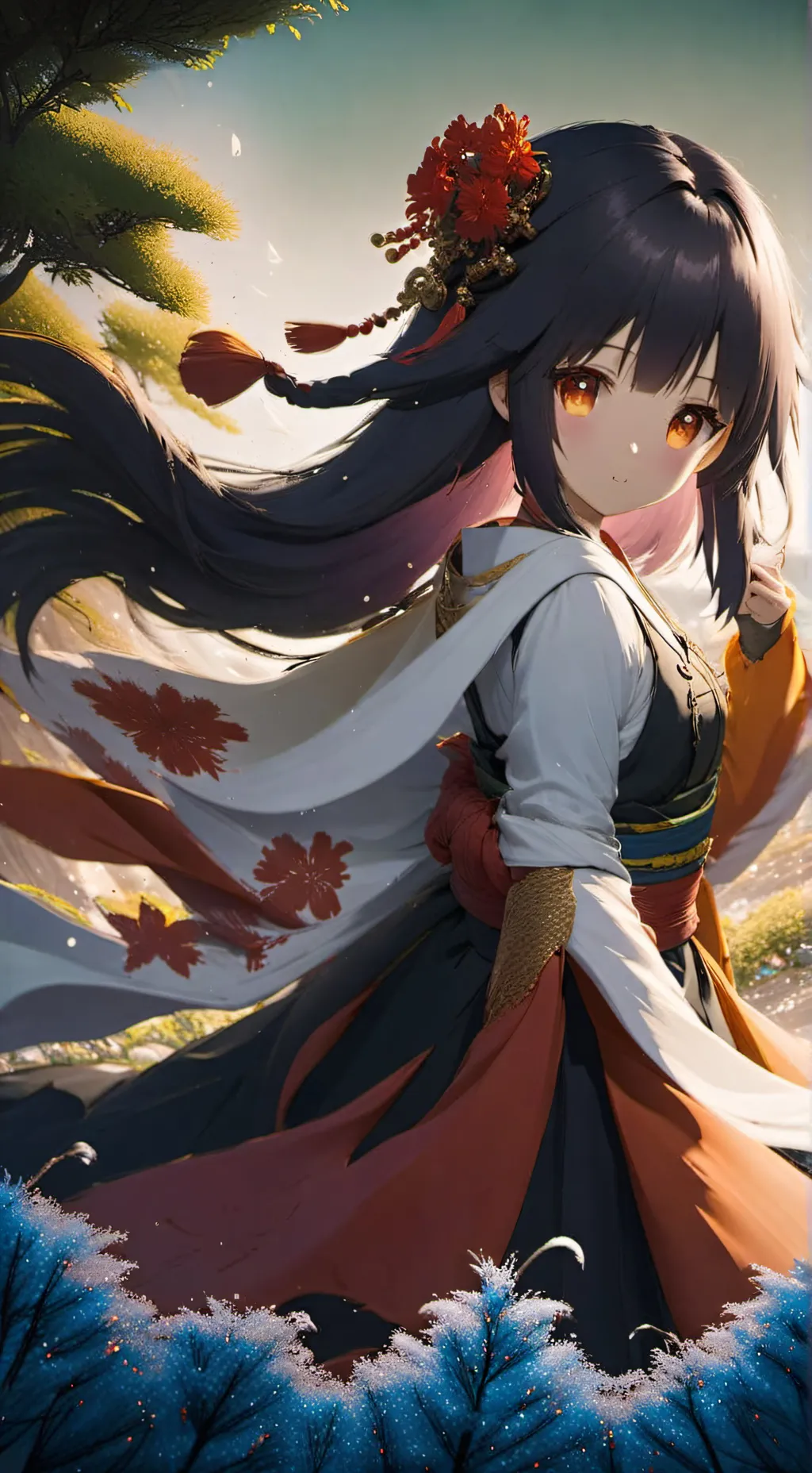 ai character: 三國全員變女生 background