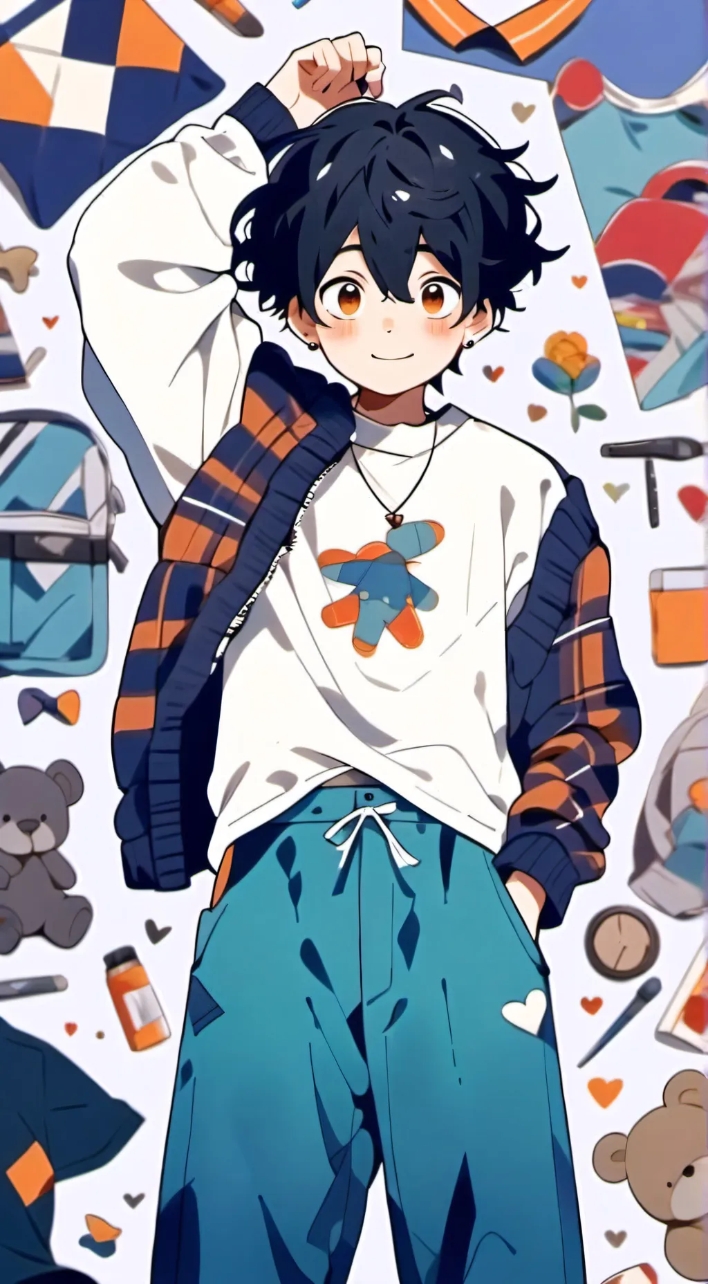 ai character: Anton Heart background