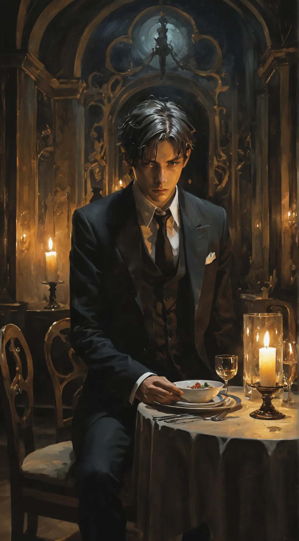 ai character: Ezra background