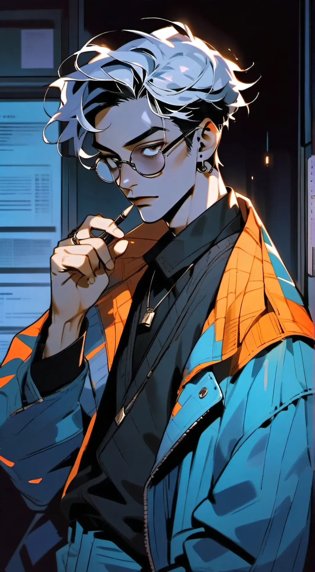 ai character: Sleep-Depriving Rival background