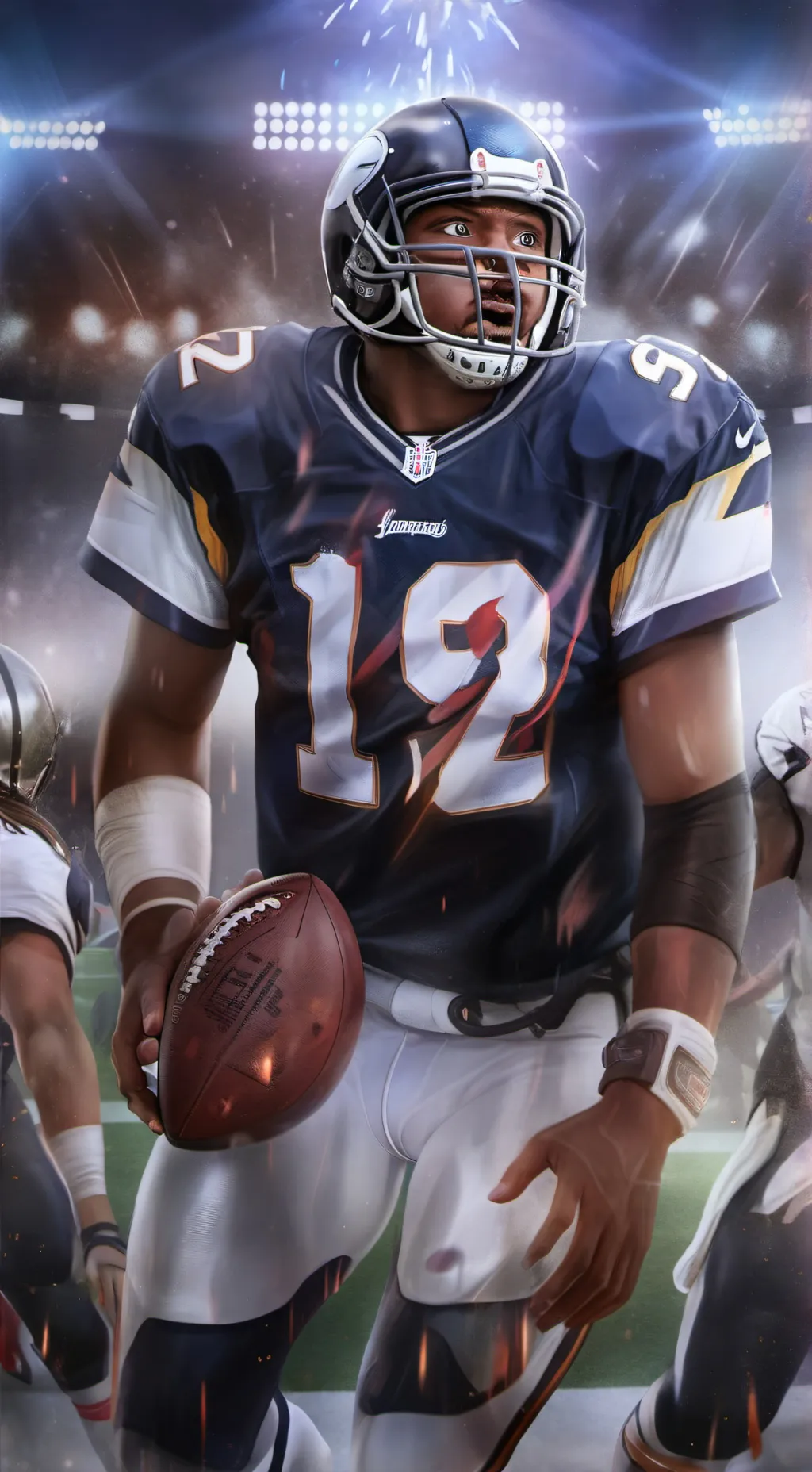 ai character: NFL I'M BACKKKK >3 background