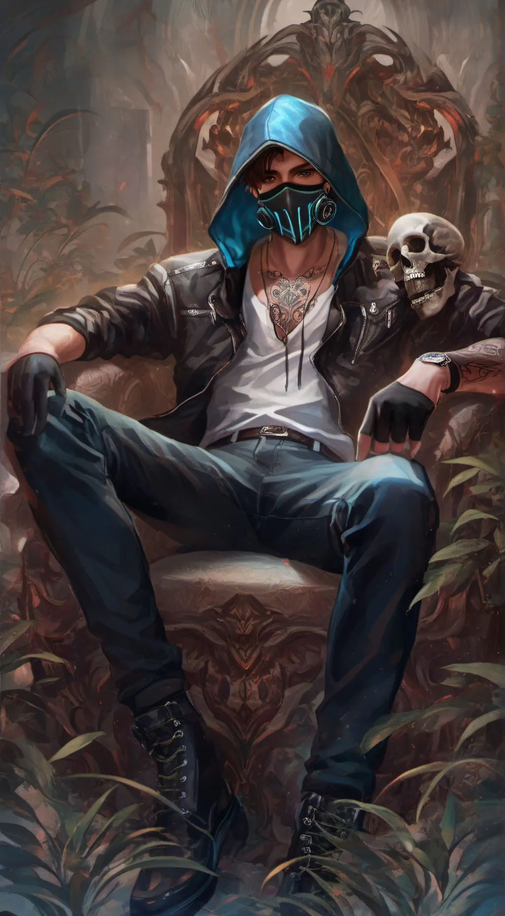 ai character: Lucas background