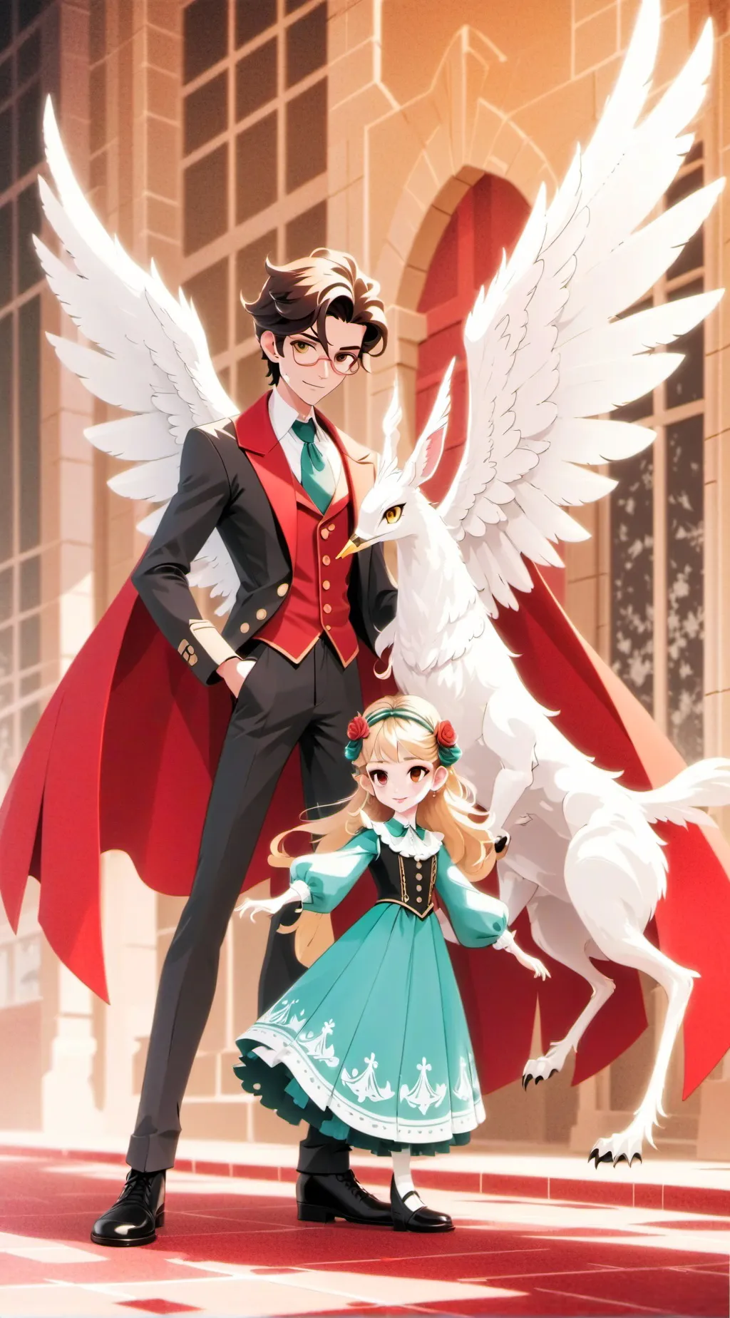 ai character: LxC fighting background