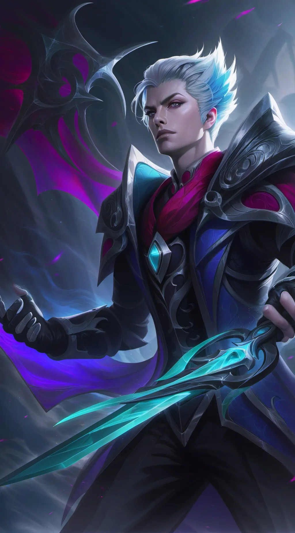 ai character: leader background