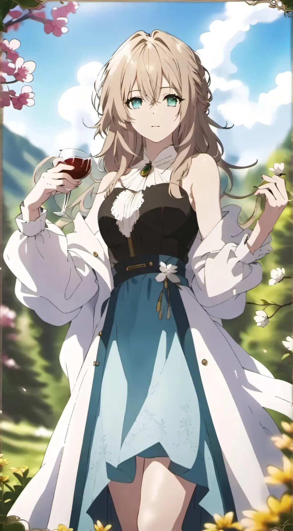 ai character: Alison  background