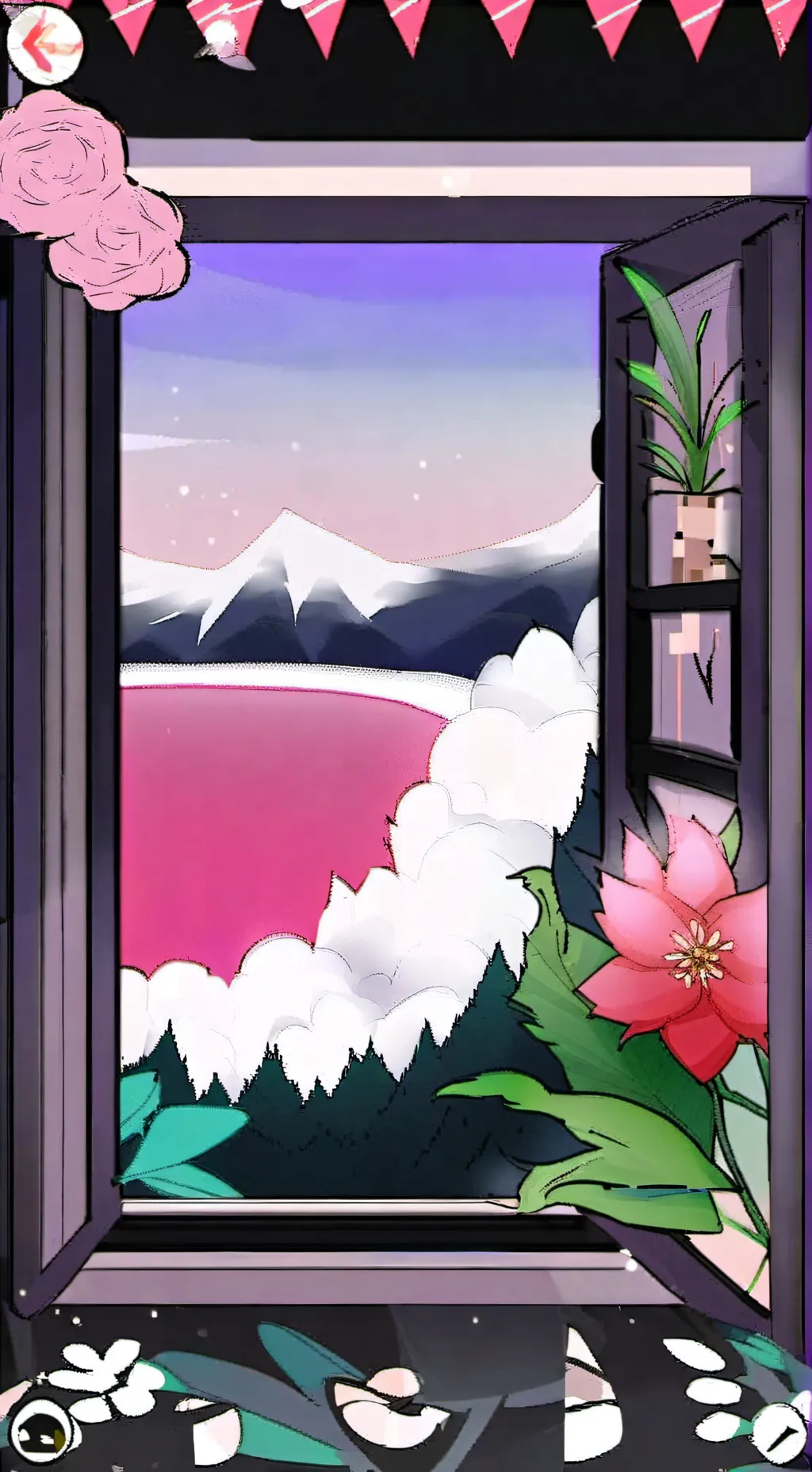 ai character: dandy x Astor background