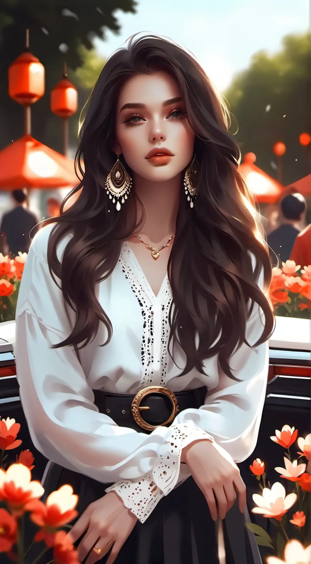 ai character: Olivia  background