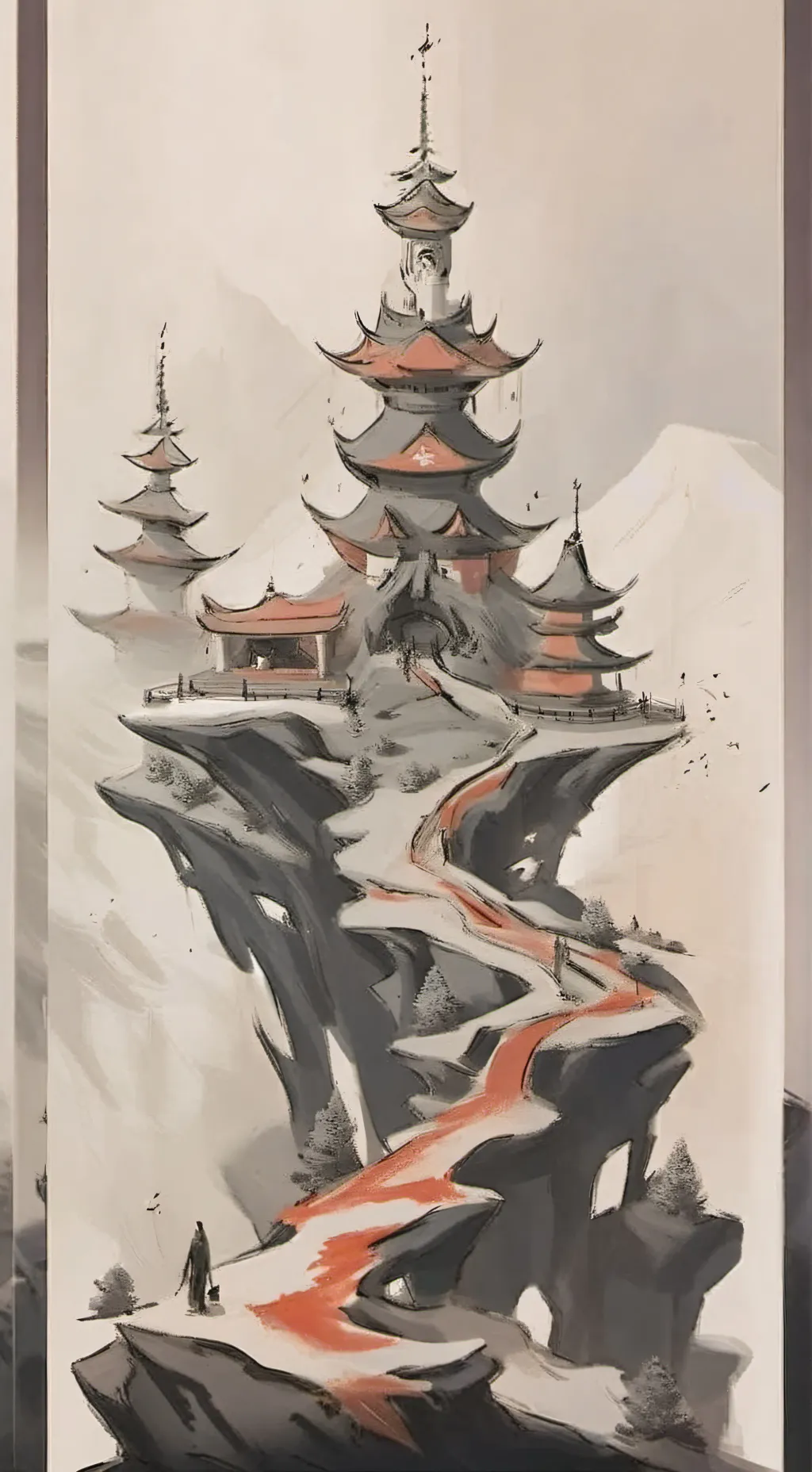 ai character: partysky background