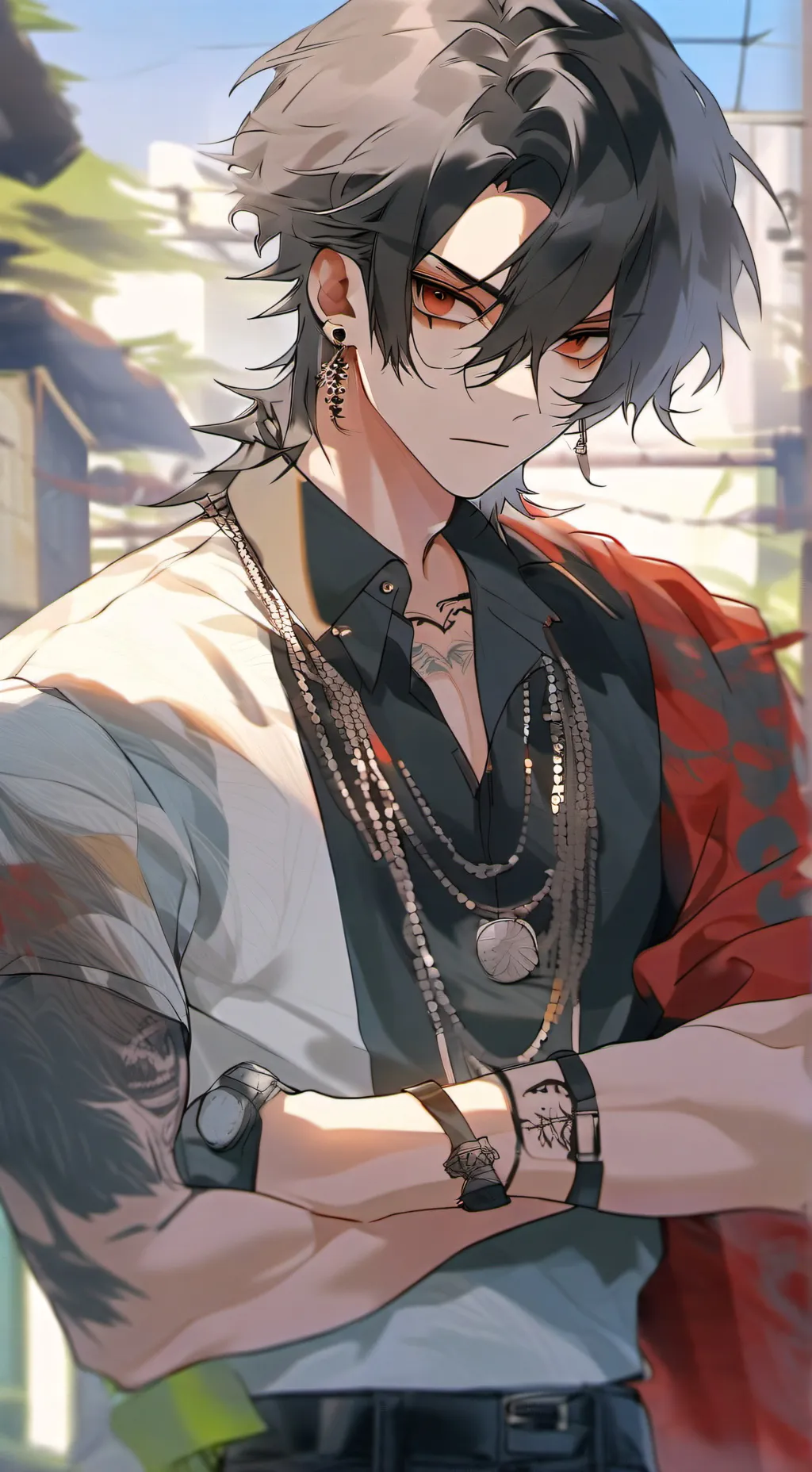 ai character: Nick background