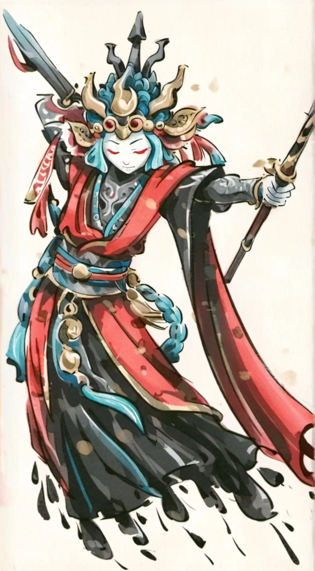 ai character: Shinobu  background