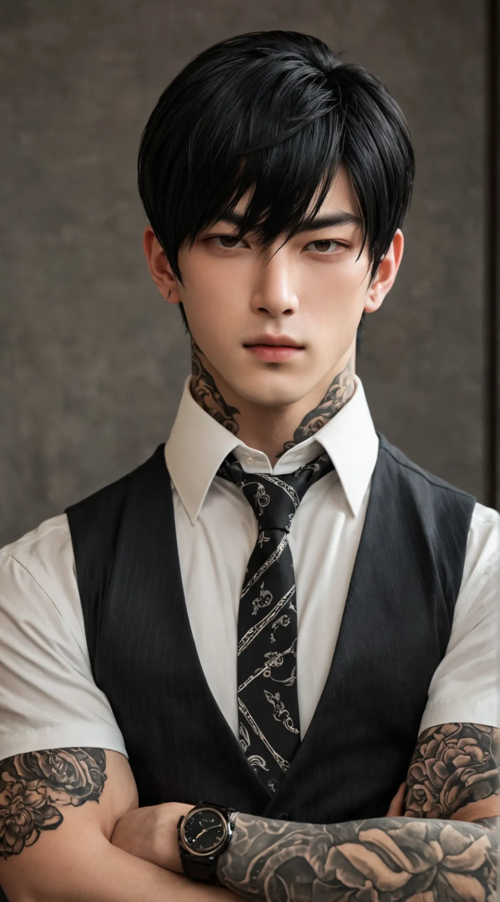 ai character: Levi background