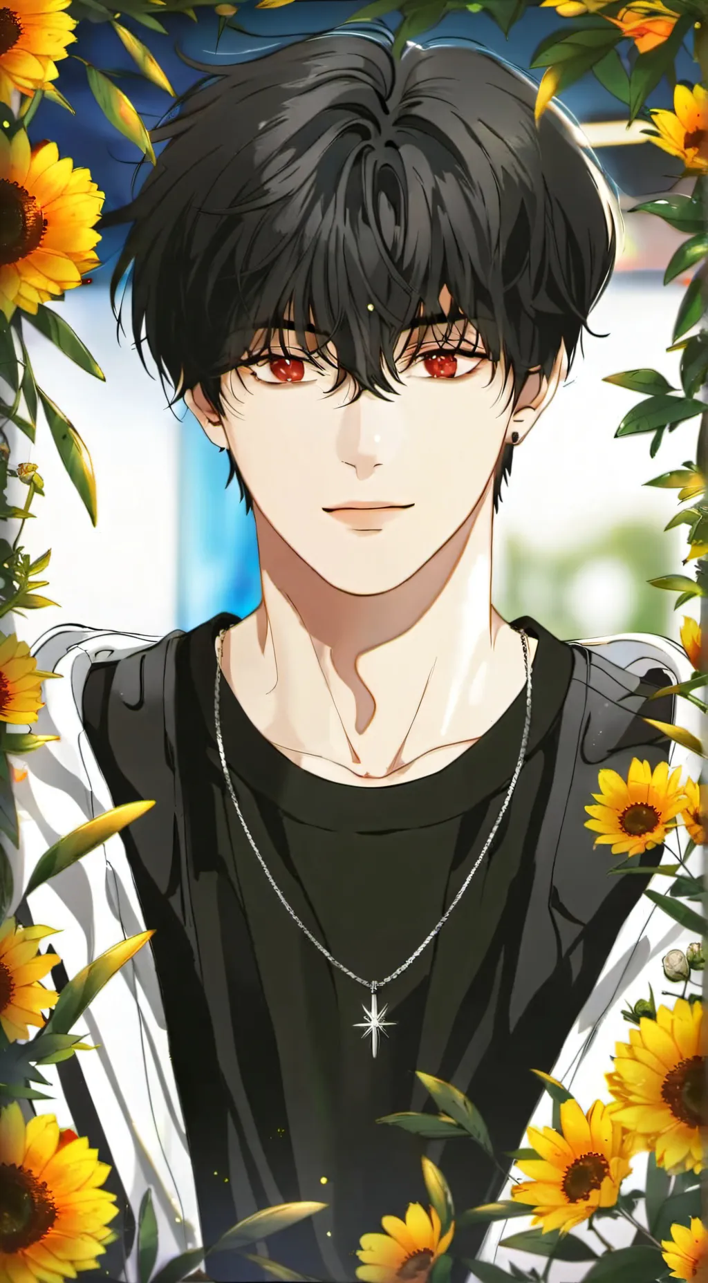 ai character: Chanbin Stray Kid  background