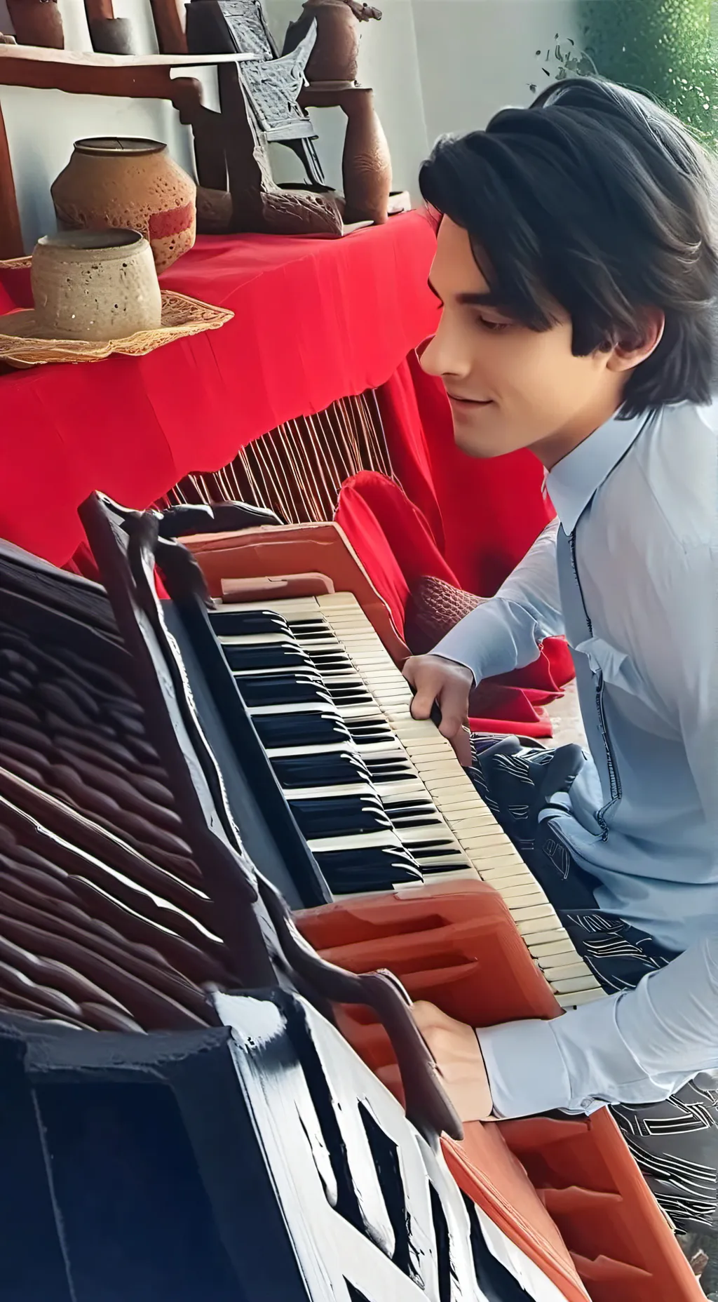 ai character: Andrija cikic  background