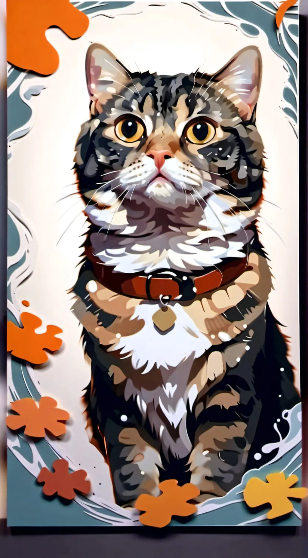 ai character: Котик background