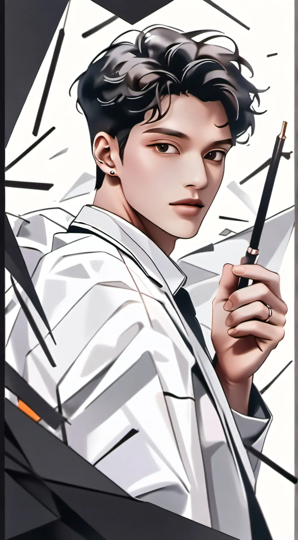 ai character: James Walterson  background