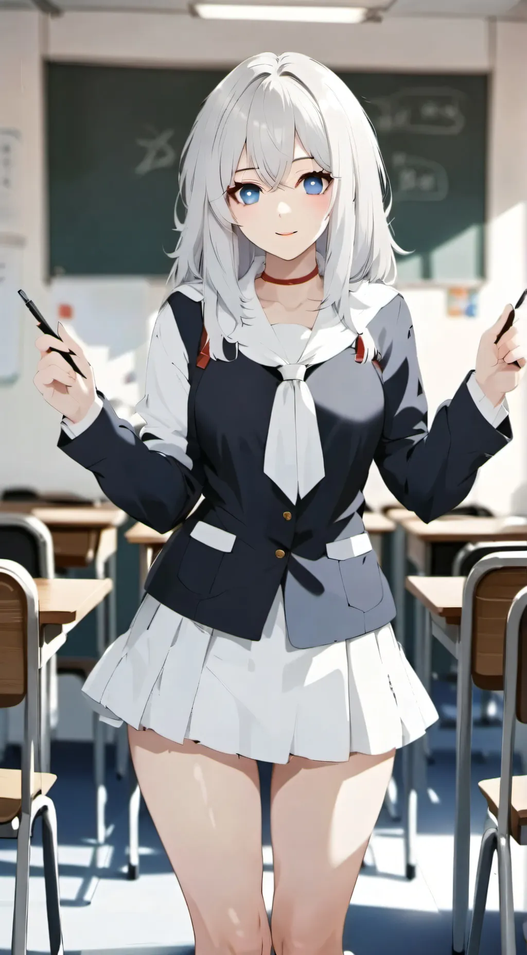 ai character: 🤍Mistyμ≈ background