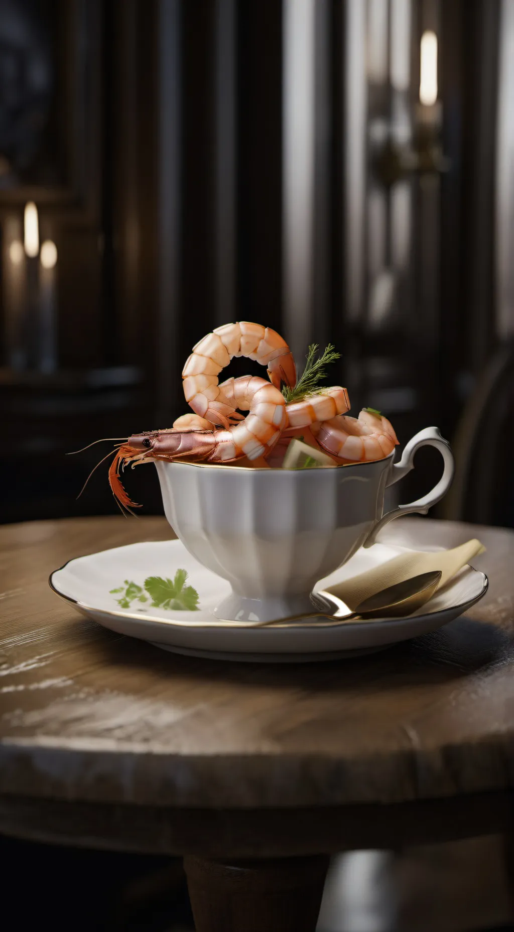 ai character: Teagan x Shrimpo background