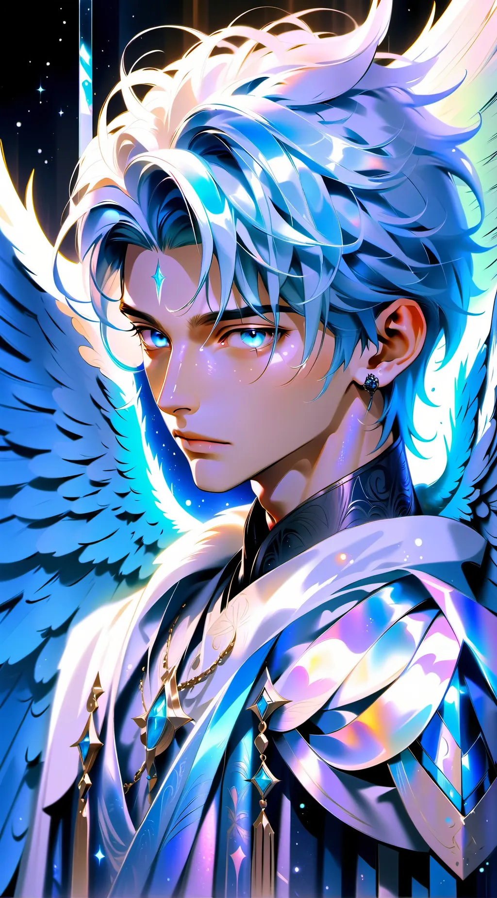 ai character: Azrael background