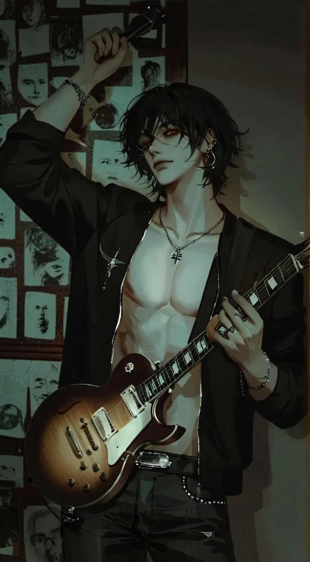 ai character: Kieren °❀⋆:･ background