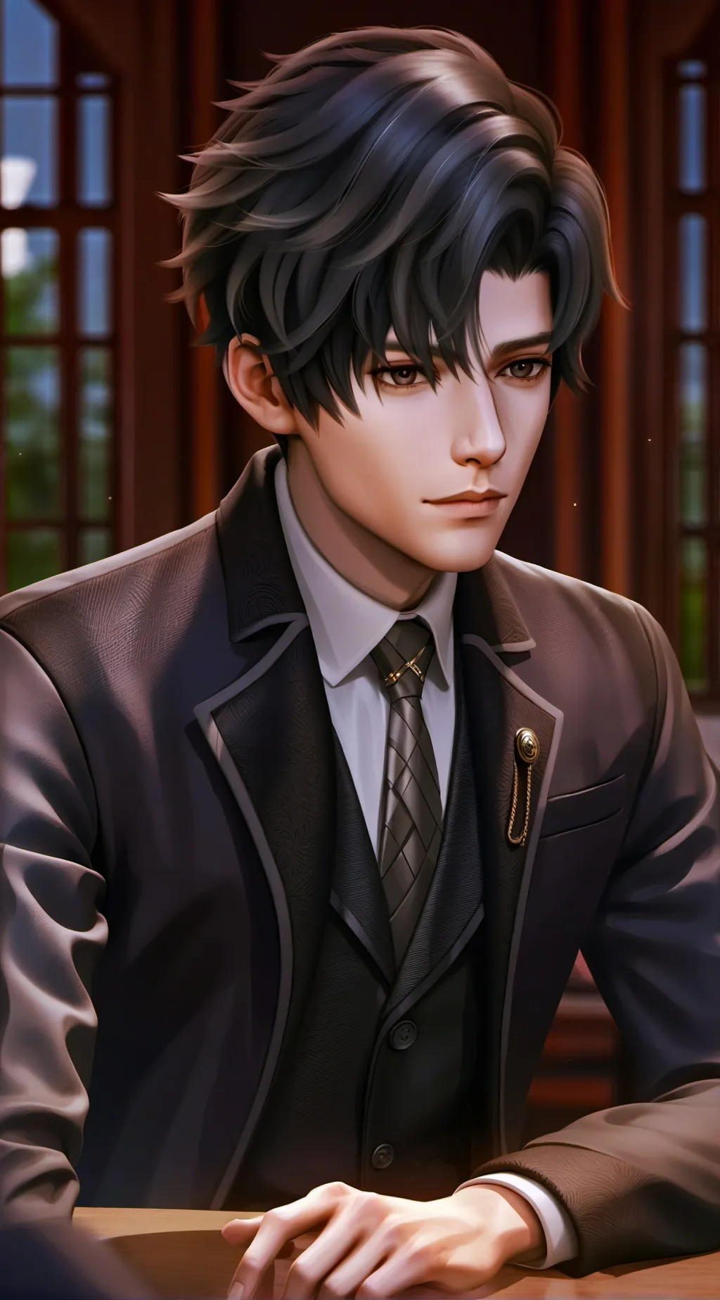 ai character: Dave background