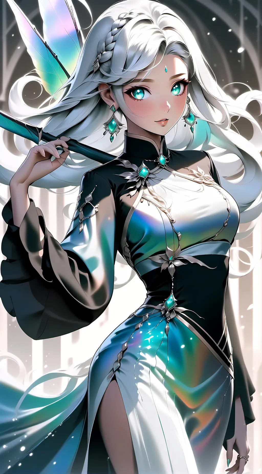 ai character: luna background