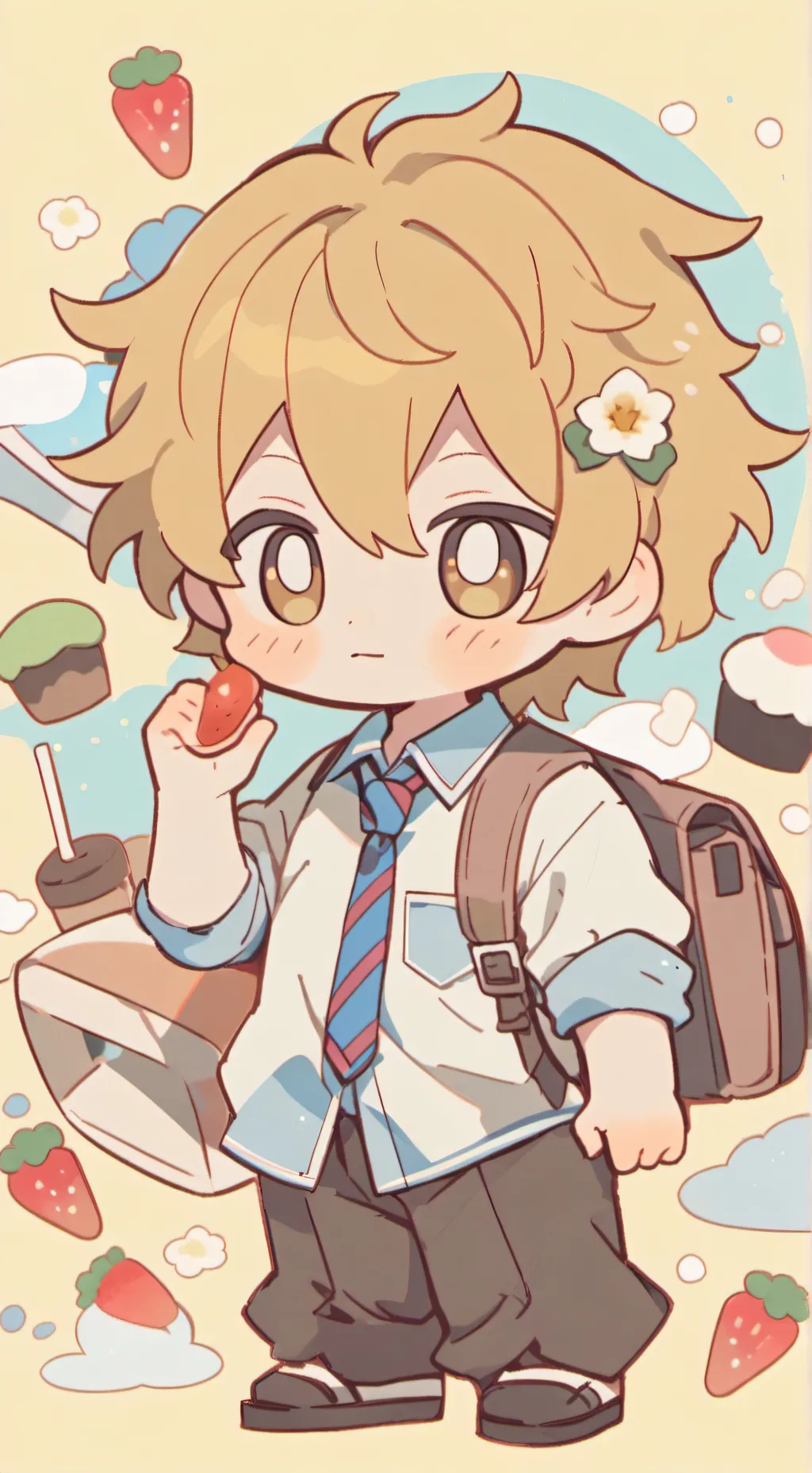 ai character: tu primito🐸 background