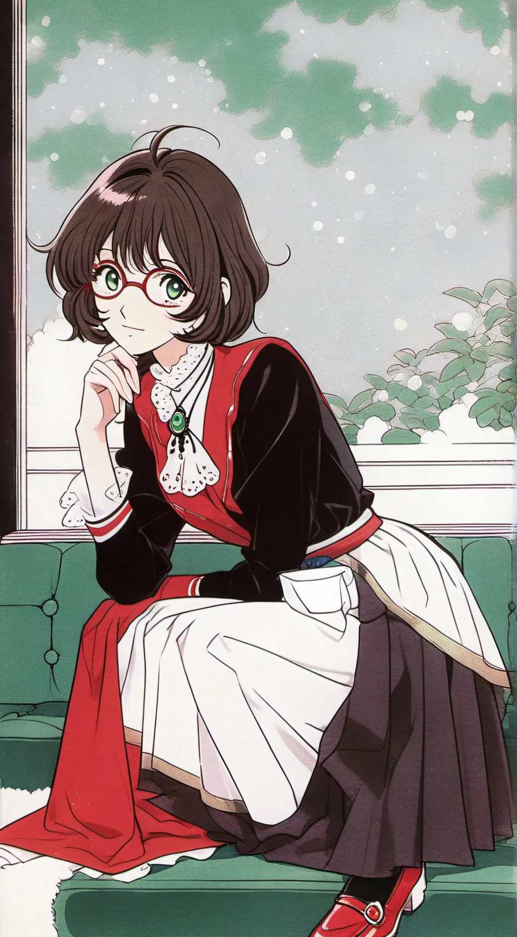 ai character: Wenda background