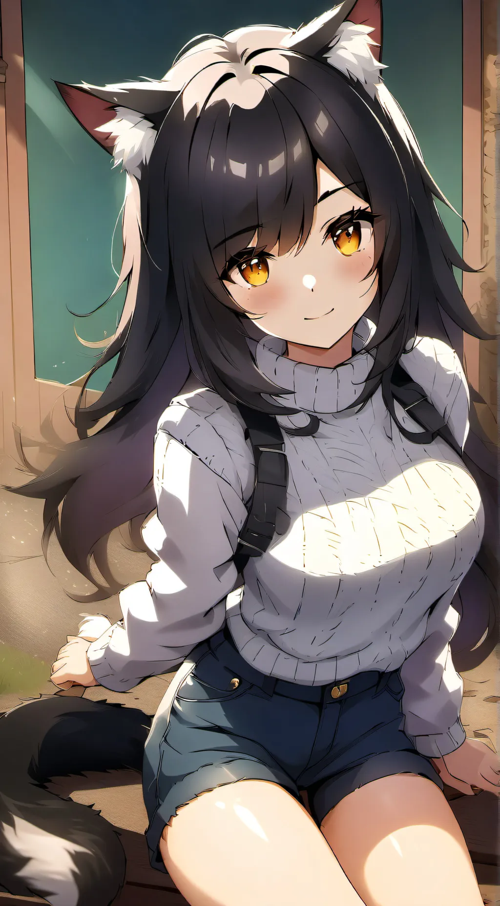 ai character: Neko background