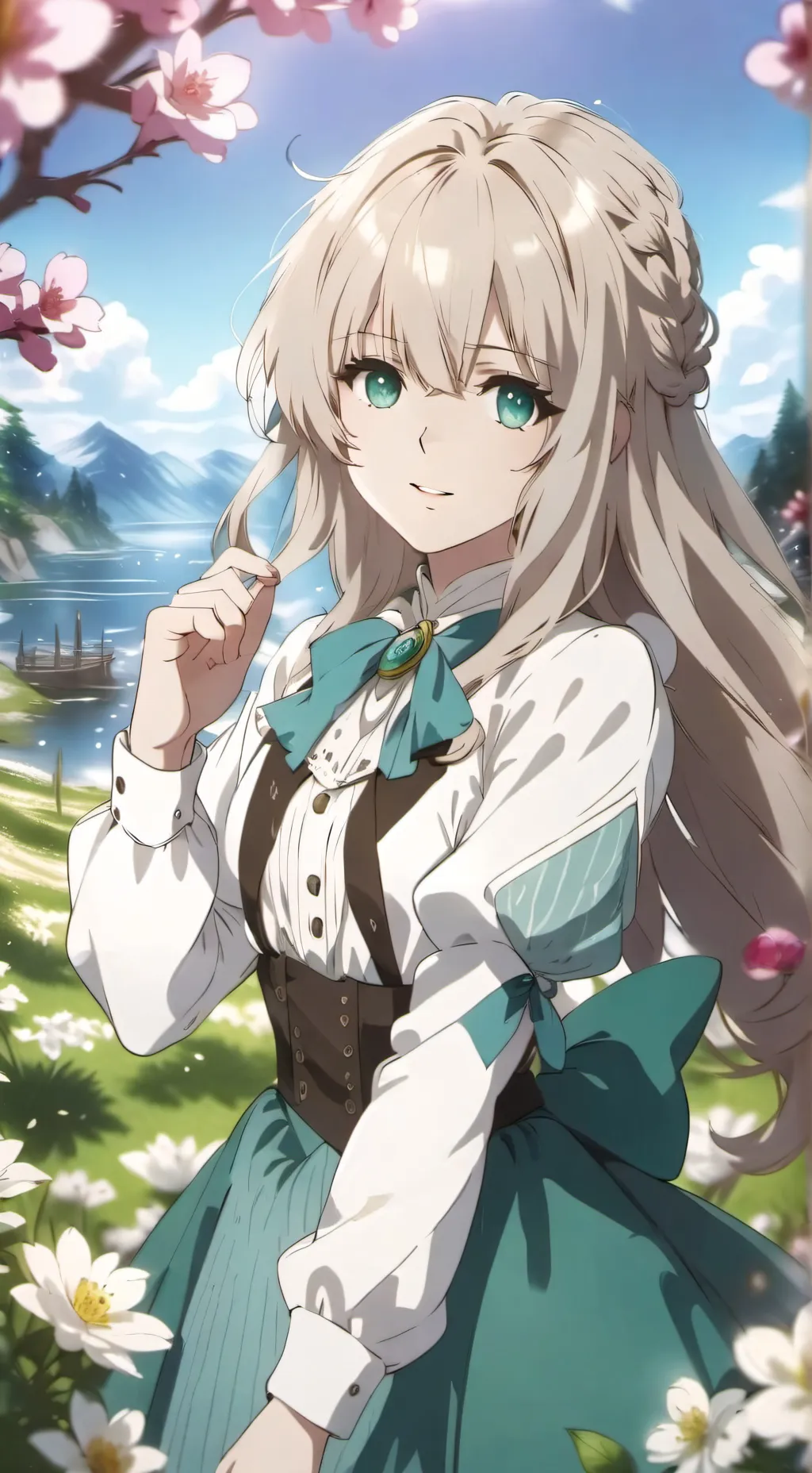 ai character: Sarah background