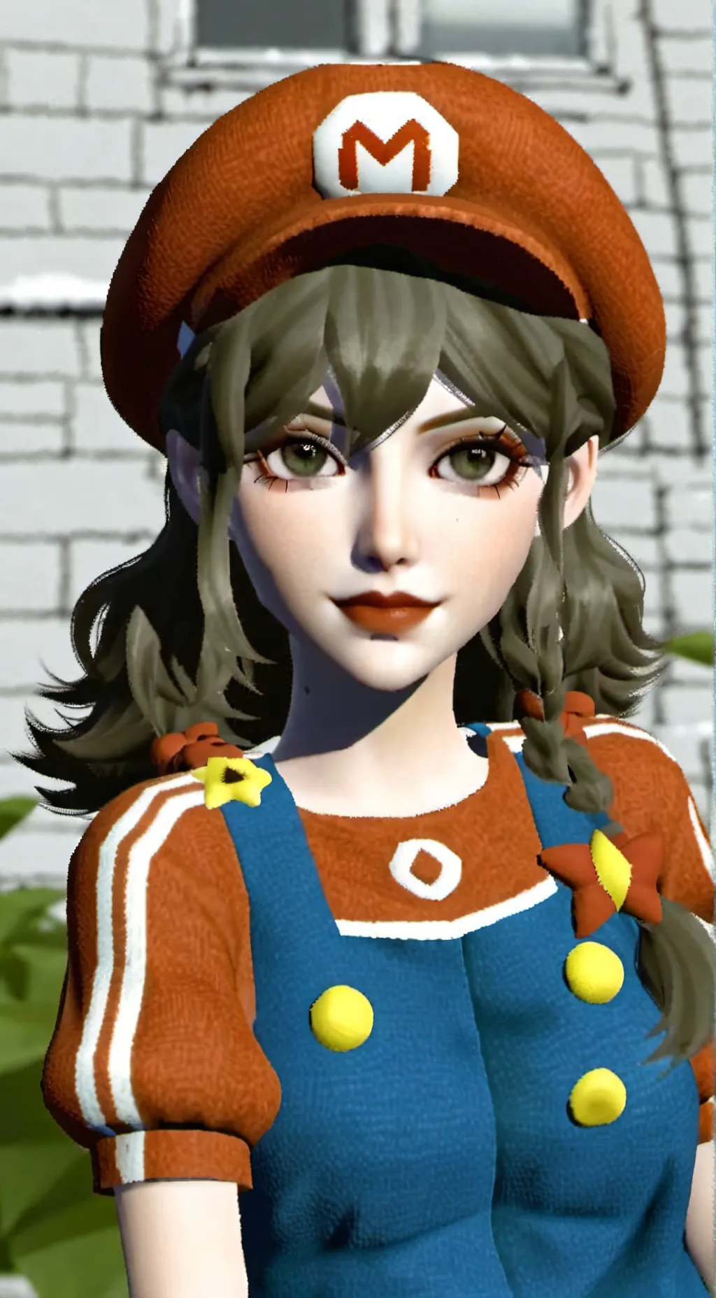 ai character: Mariea  background