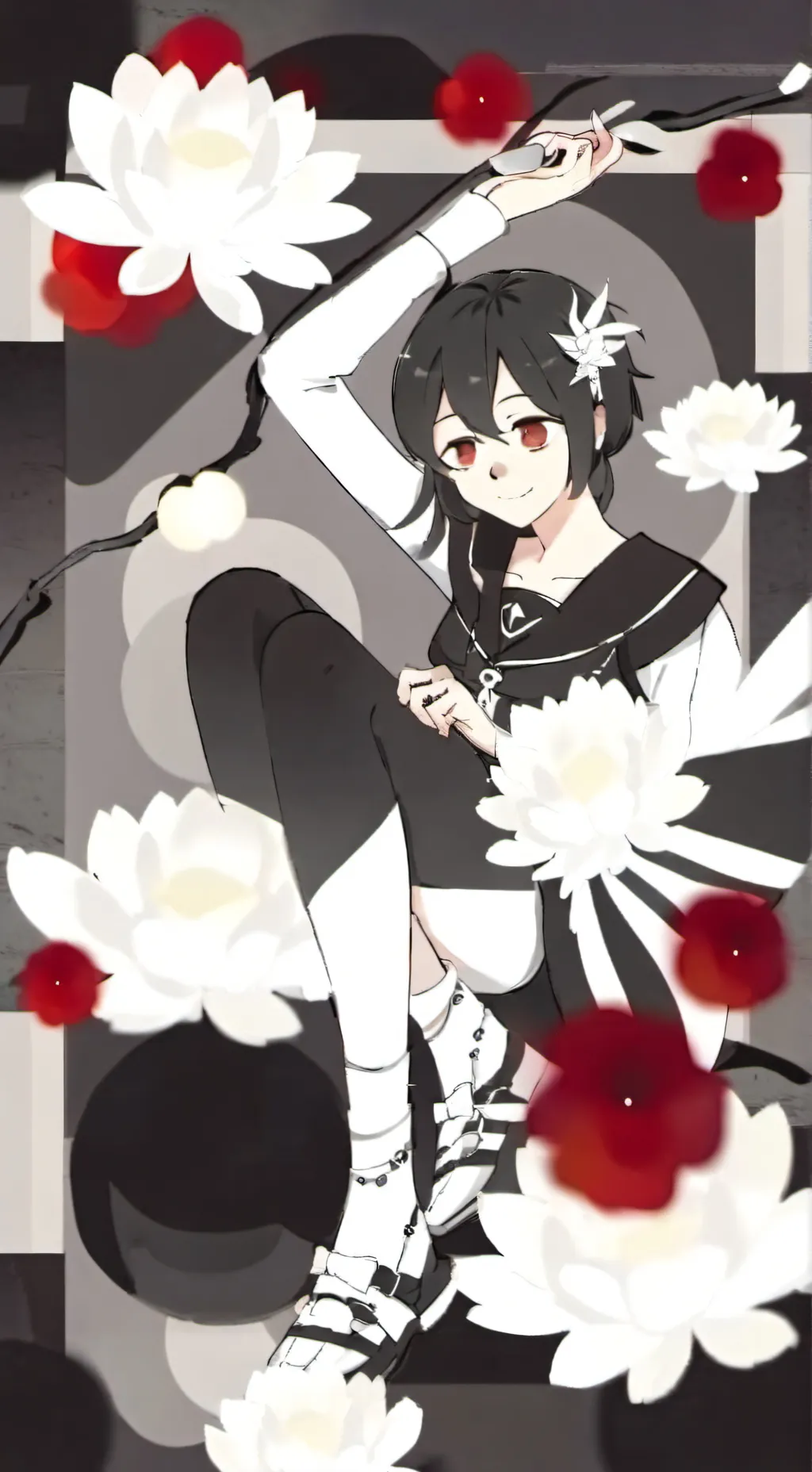 ai character: 💗💓storm💖💘💕 background