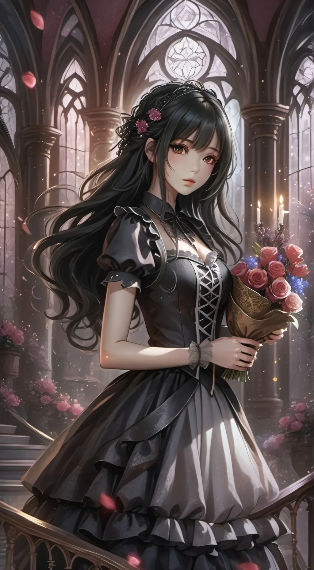 ai character: лили  background