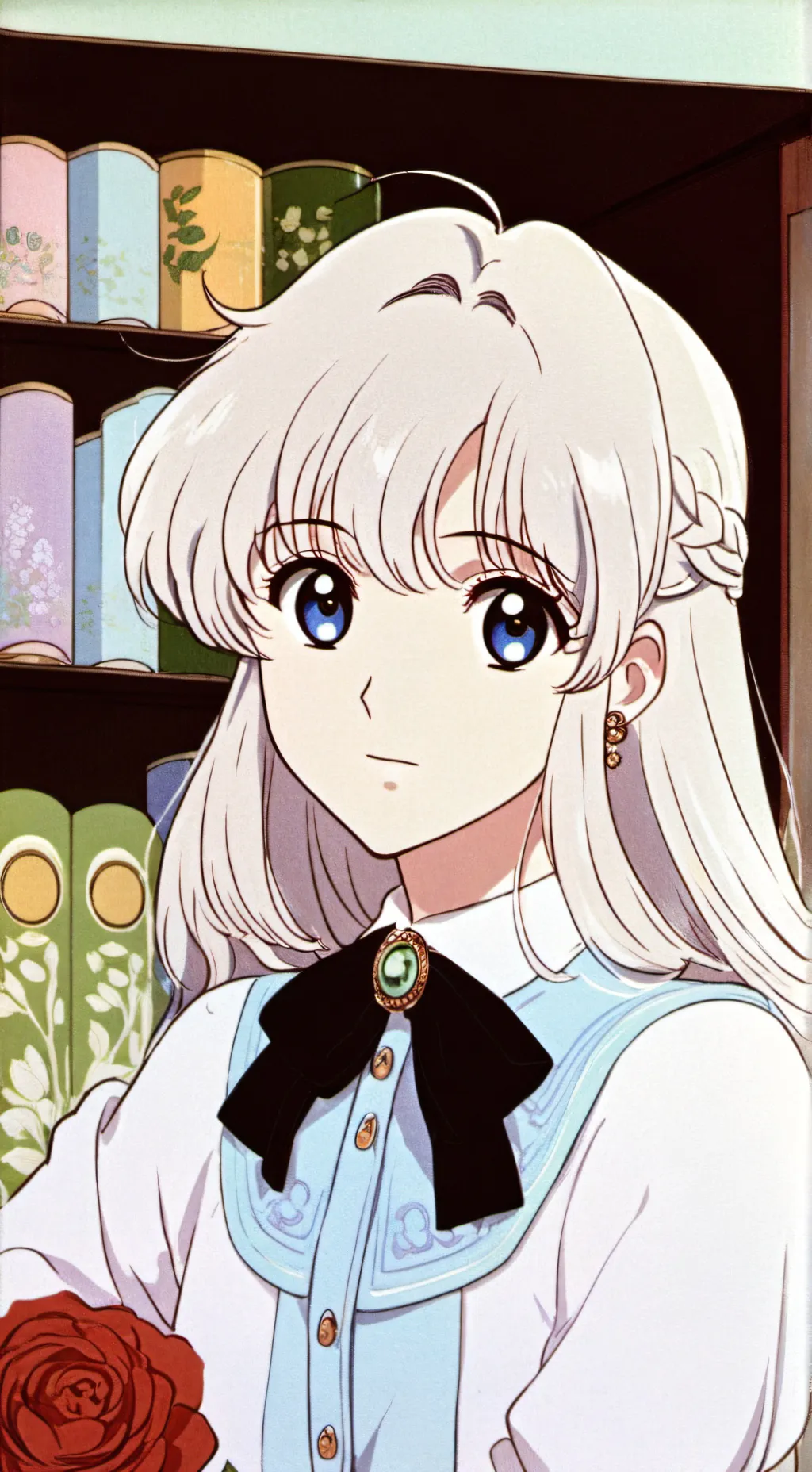 ai character: ella es Jessy  background