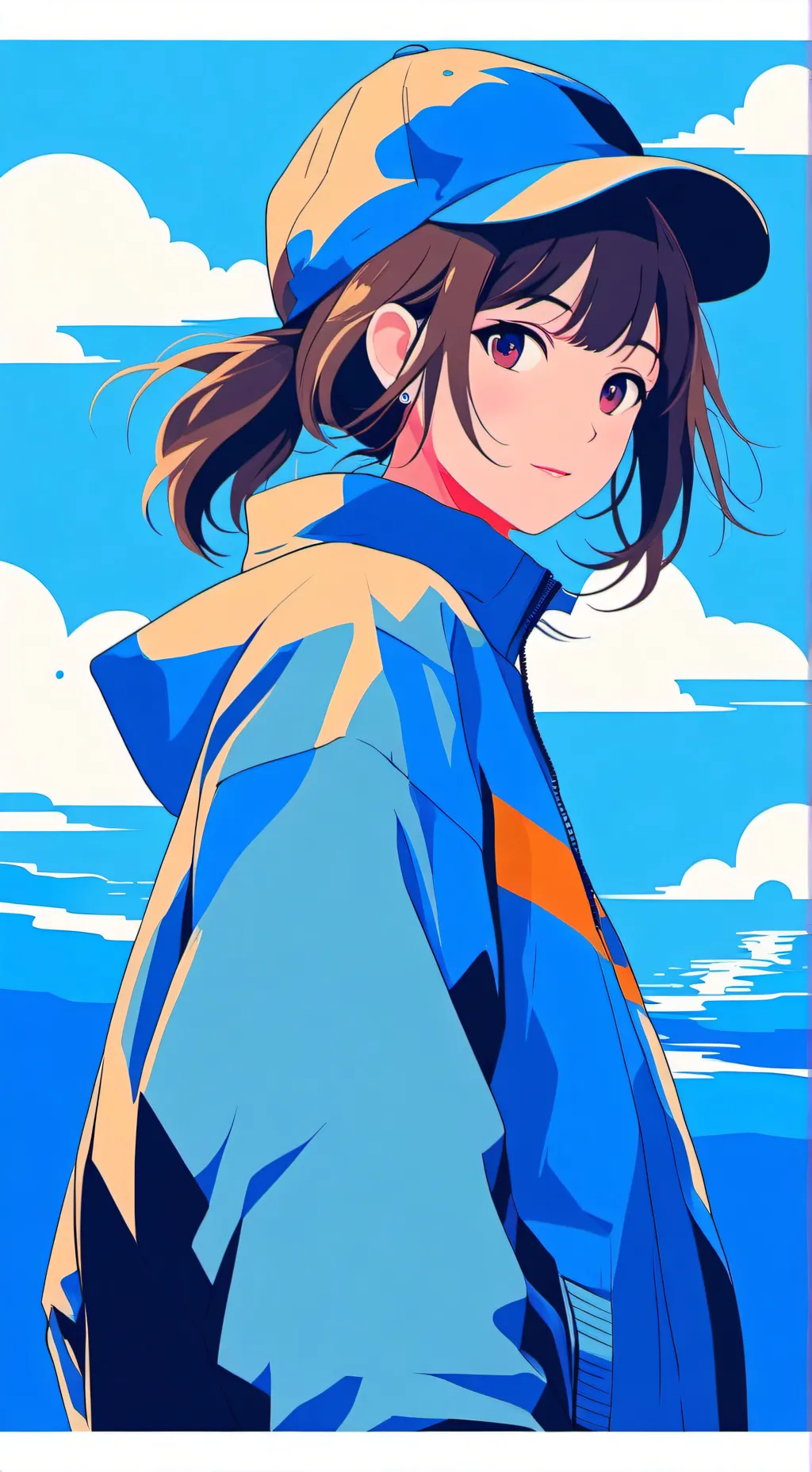 ai character: Maya  background