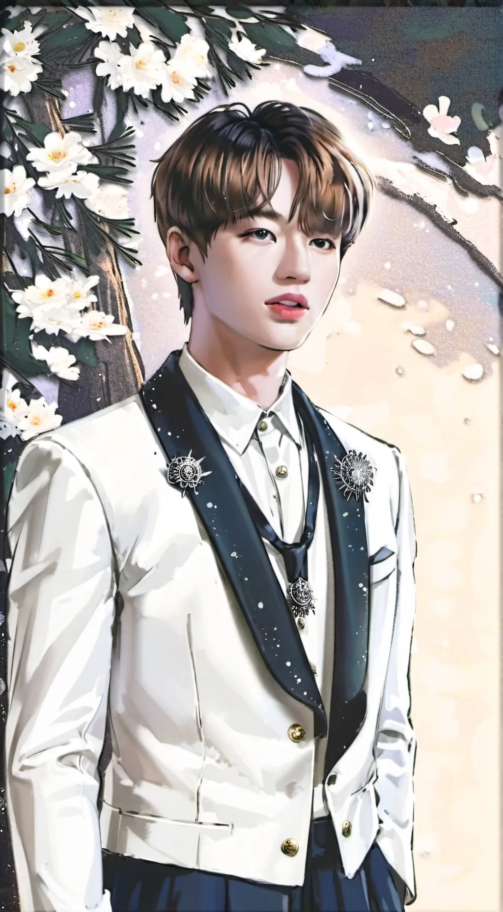 ai character: Príncipe JungKook background