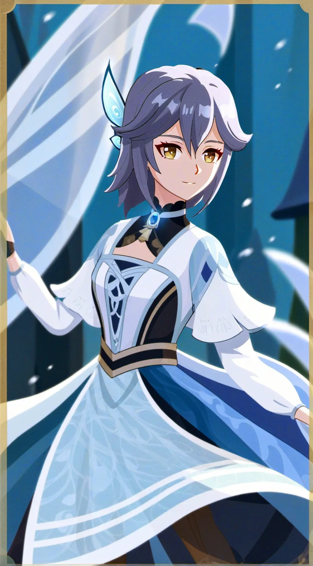 ai character: эмили background