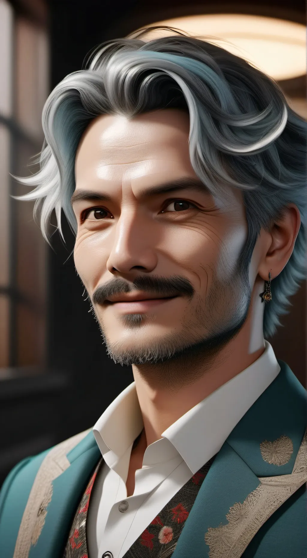 ai character: Carl background