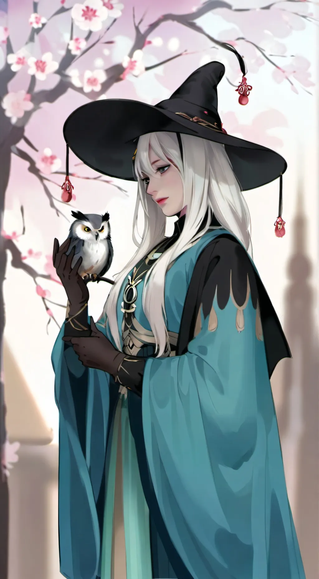 ai character: Morgana  background