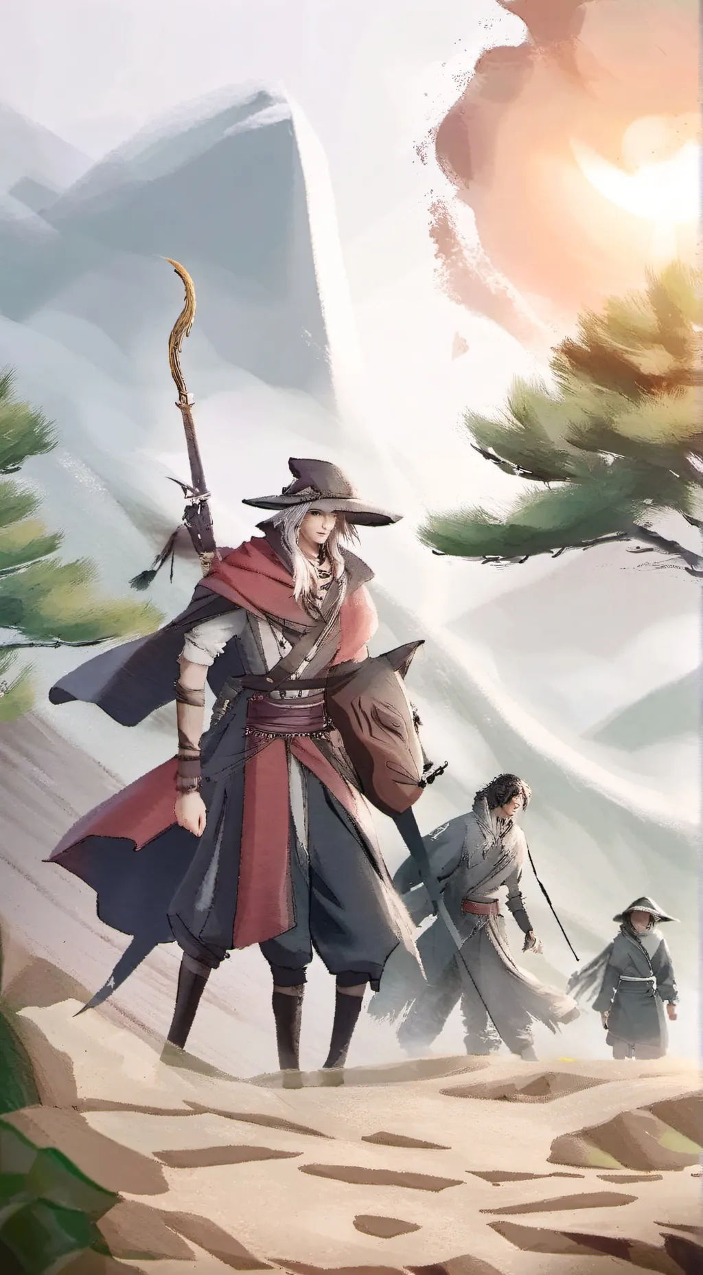 ai character: les grands frères background