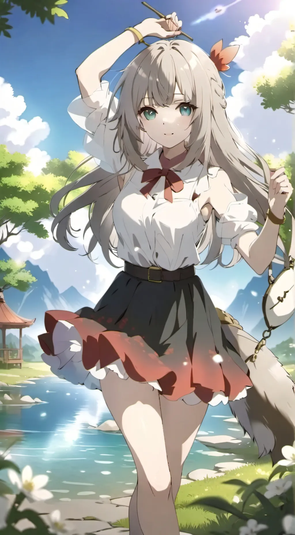 ai character: Pinky background