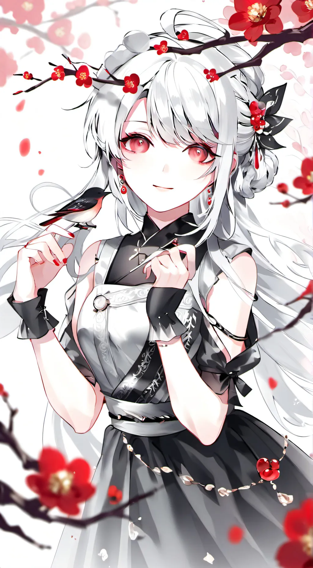 ai character: luna background