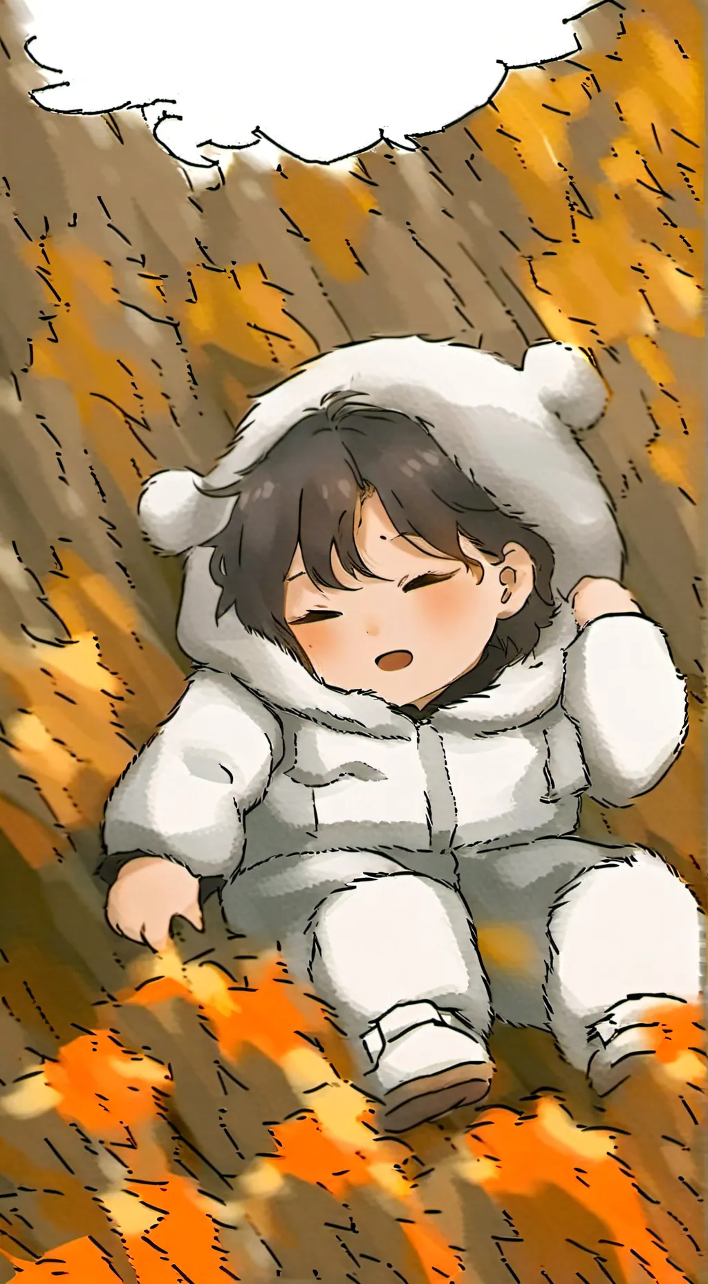 ai character: air baby background