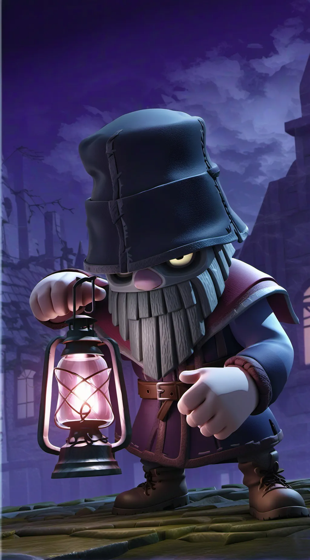 ai character: boy cowball background