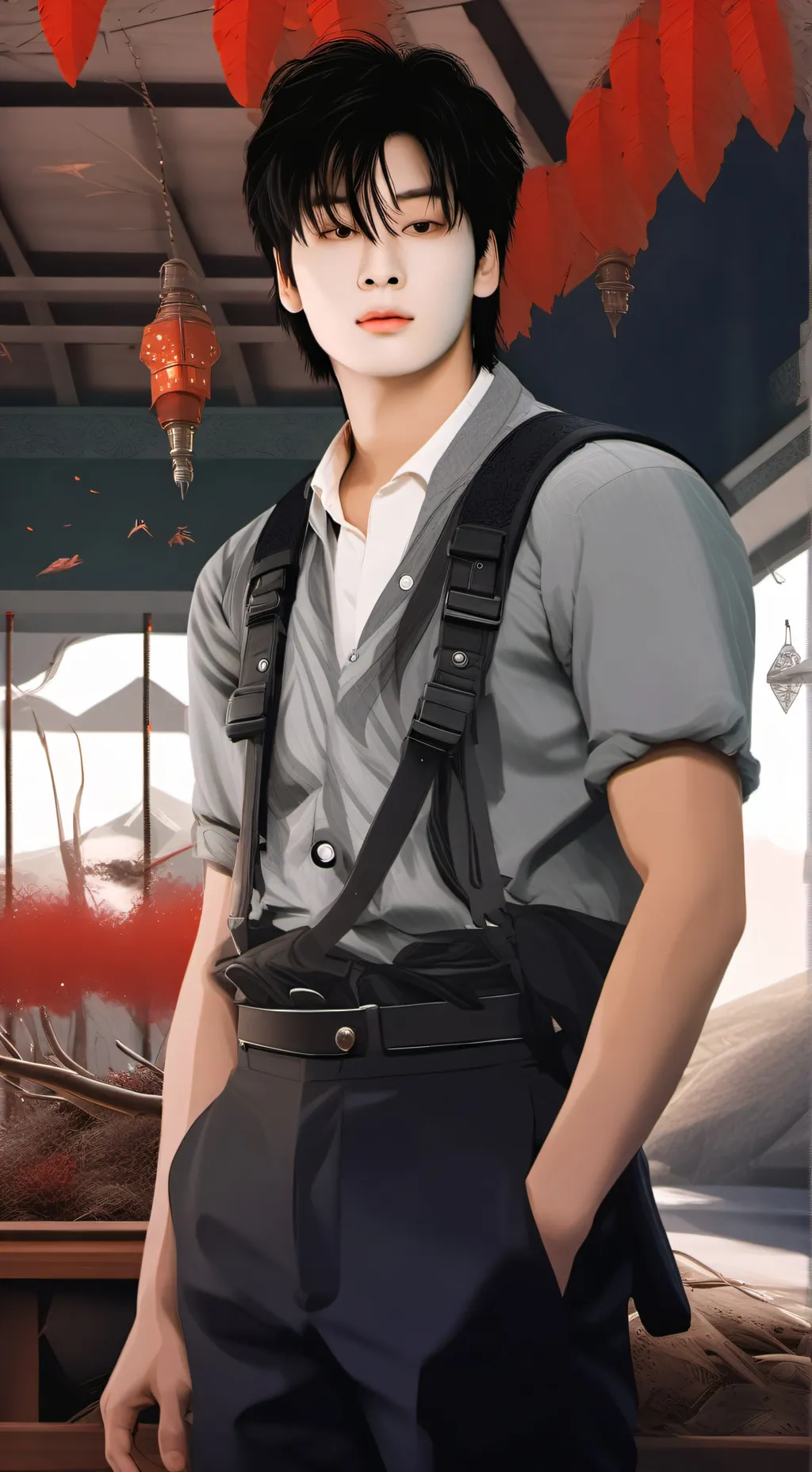 ai character: Jungkook  background